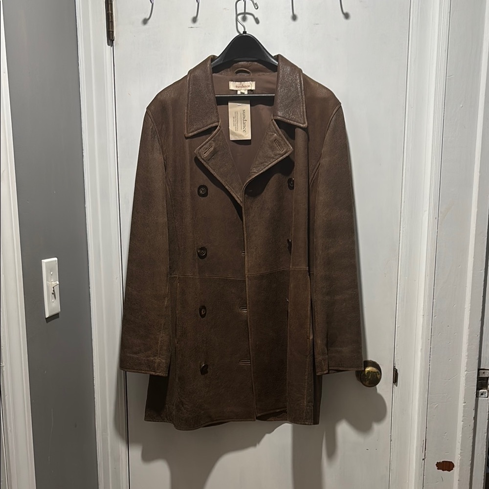 SUNDANCE leather jacket